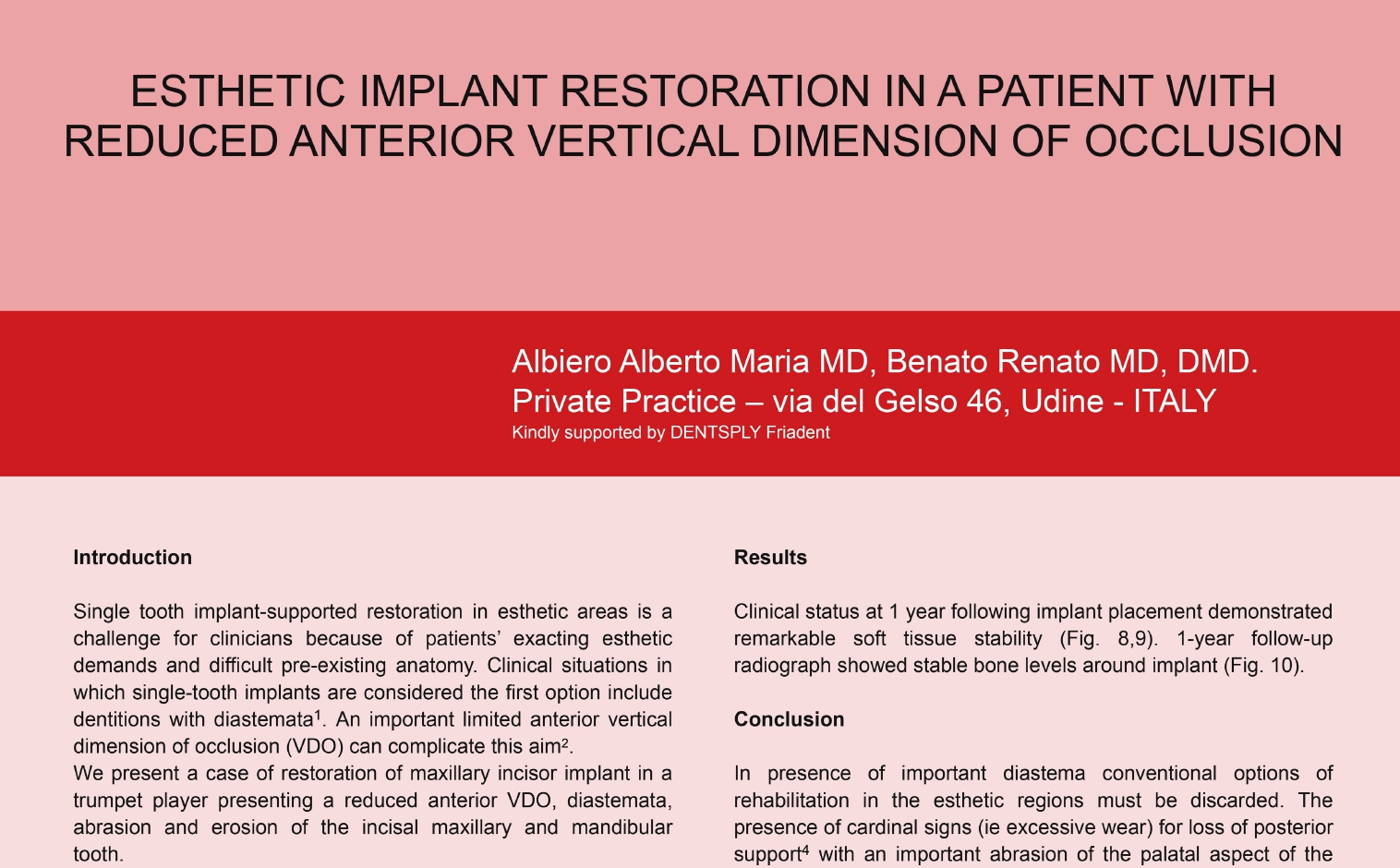 DENTSPLY Friadent – Barcellona 2010